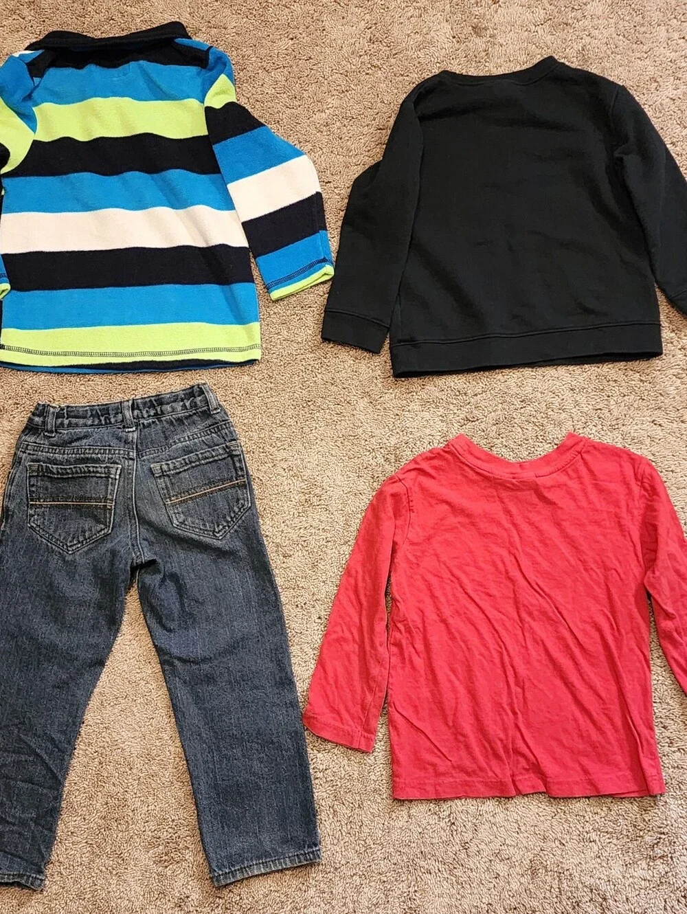 Boys Size 4T Clothes Bundle, TMNT, Spiderman, Lego, Shirts, Pants, Pullovers